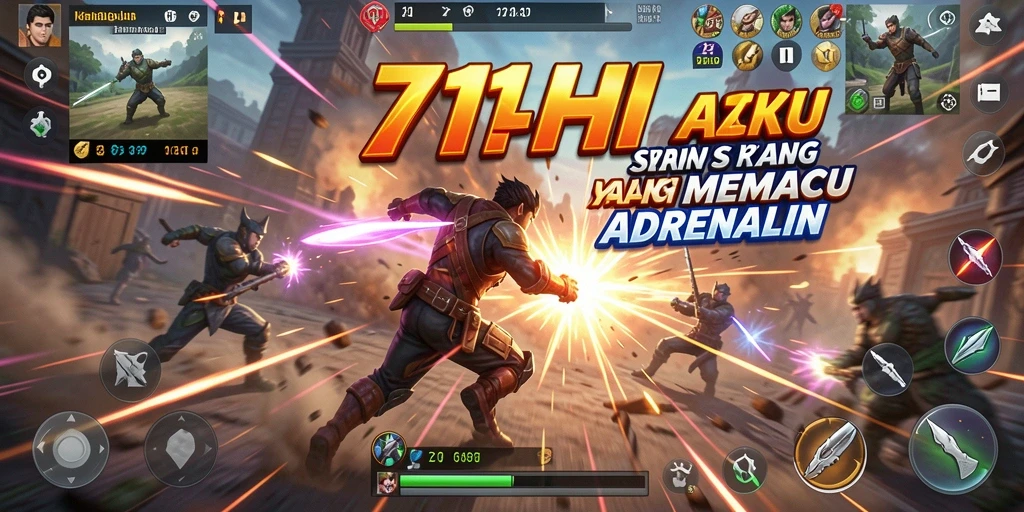 Screenshot gameplay aksi seru 71H yang memacu adrenalin.
