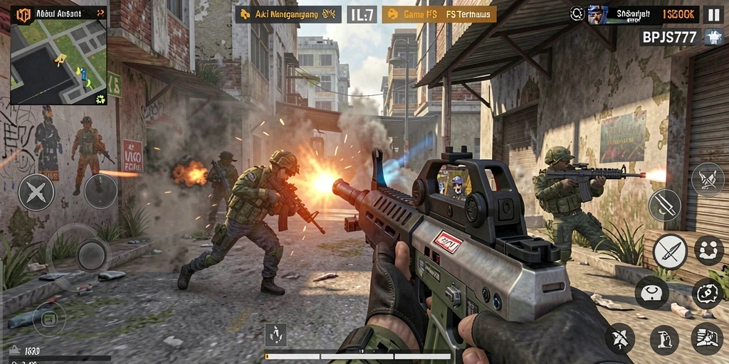 Tampilkan aksi mendebarkan dari gameplay <strong>BPJS777</strong> yang menantang.