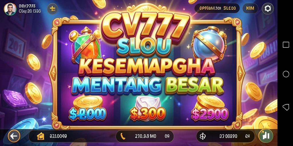 Tampilan gameplay CV777 yang menegangkan dan menggembirakan.