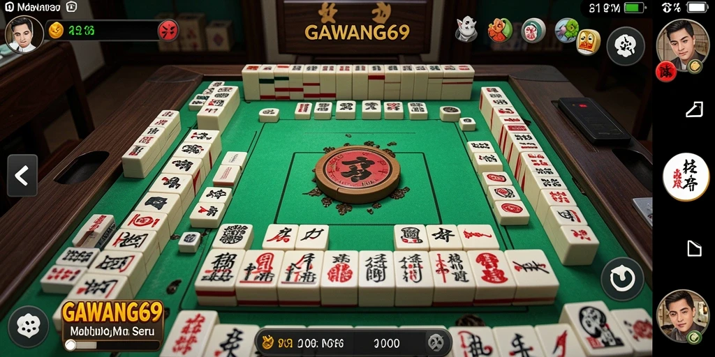 Tampilan gameplay menarik dari GAWANG69 dengan banyak level Mahjong.