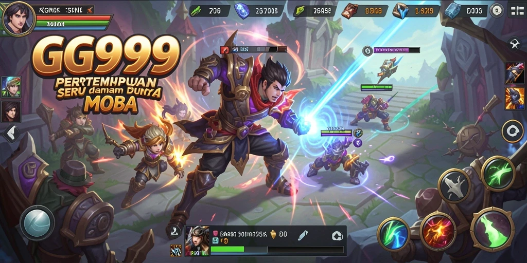 Tampilan gameplay seru dari GG999, ciptakan strategi terbaik.