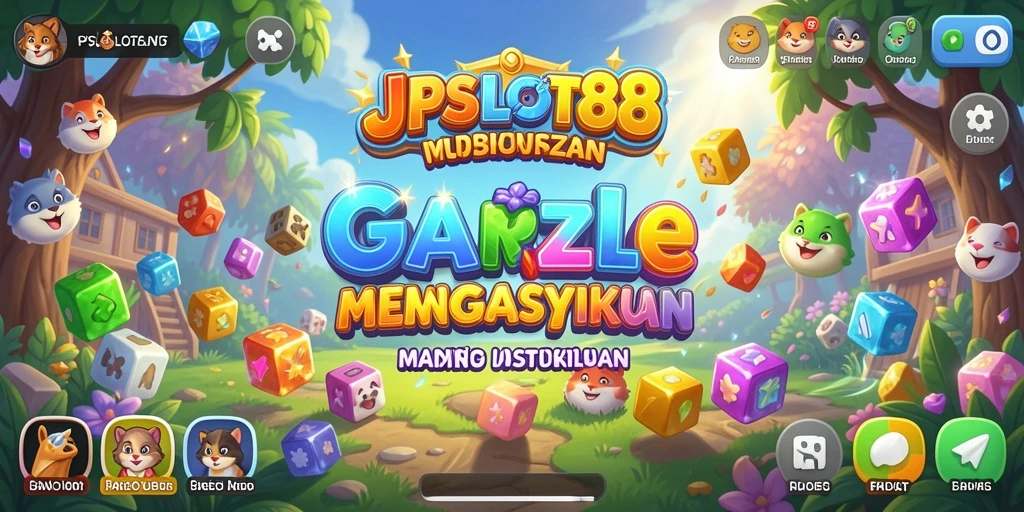 Tampilan gameplay seru di JPSLOT88 dengan berbagai tantangan puzzle.