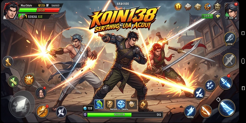 Tangkapan layar gameplay <strong>KOIN138</strong> yang mendebarkan dan penuh aksi.