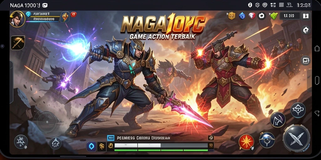 Tampilan gameplay NAGA1001 yang penuh aksi dan seru.