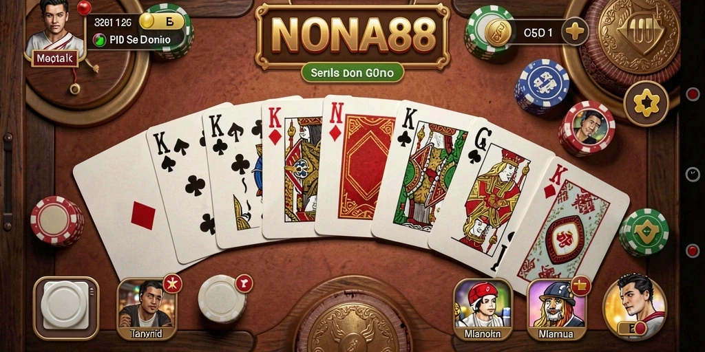 Tampilan gameplay di NONA88 yang seru dan menarik.