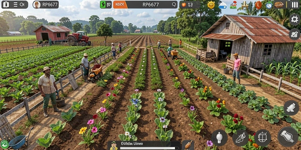 Tampilan gameplay RP6677 yang menarik dan mendalam.