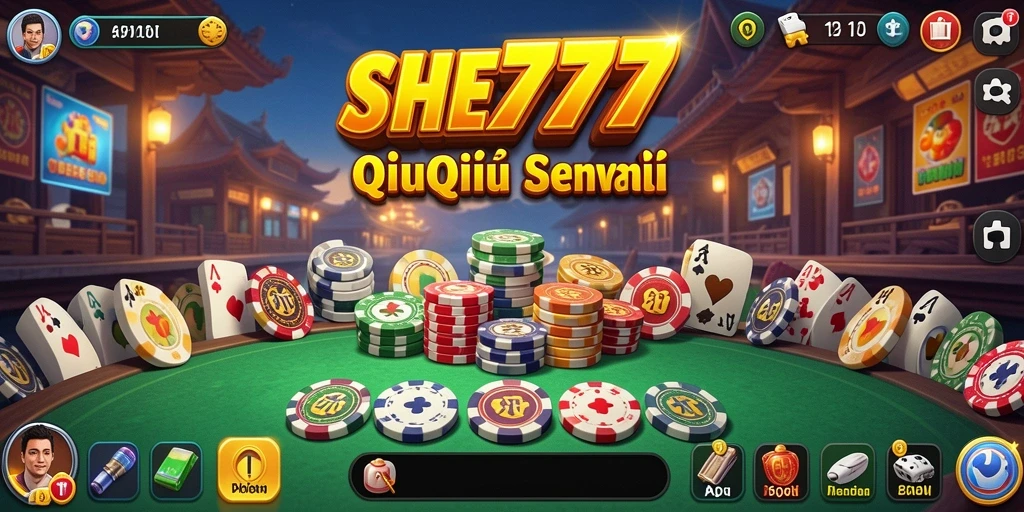Screenshot gameplay QiuQiu dari SHE777 yang seru.