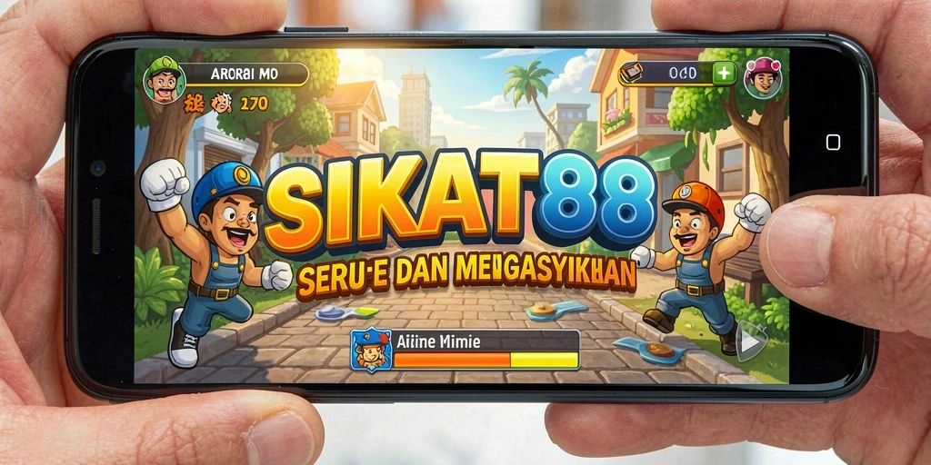 Tangkapan layar dari gameplay seru SIKAT88 yang penuh warna.