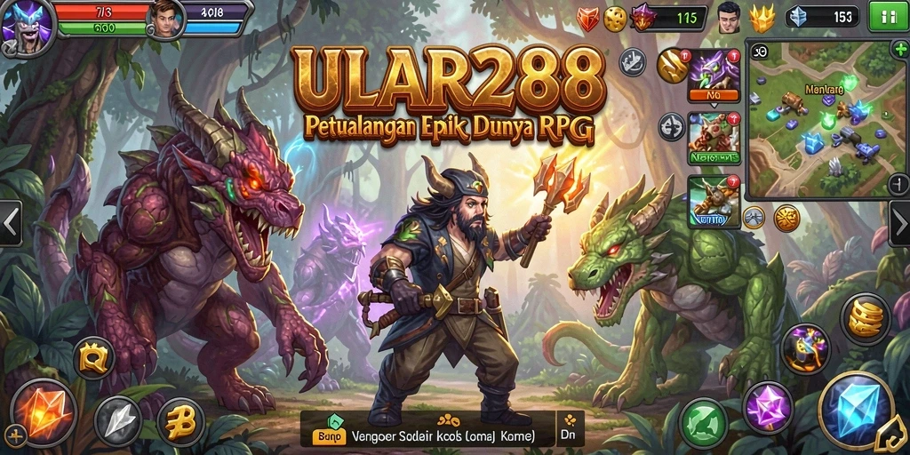 Tampilan permainan RPG yang menakjubkan di ULAR288.