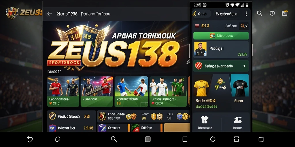 Tampilan screenshot ZEUS138 yang menunjukkan pengalaman taruhan Sportsbook.